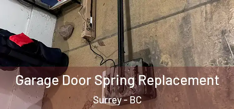  Garage Door Spring Replacement Surrey - BC